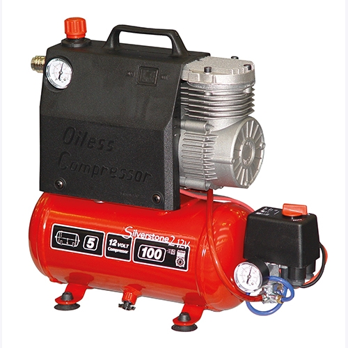 Компрессор поршневой безмаслянный 30 / 12V / 5L (ELMAG) Германия